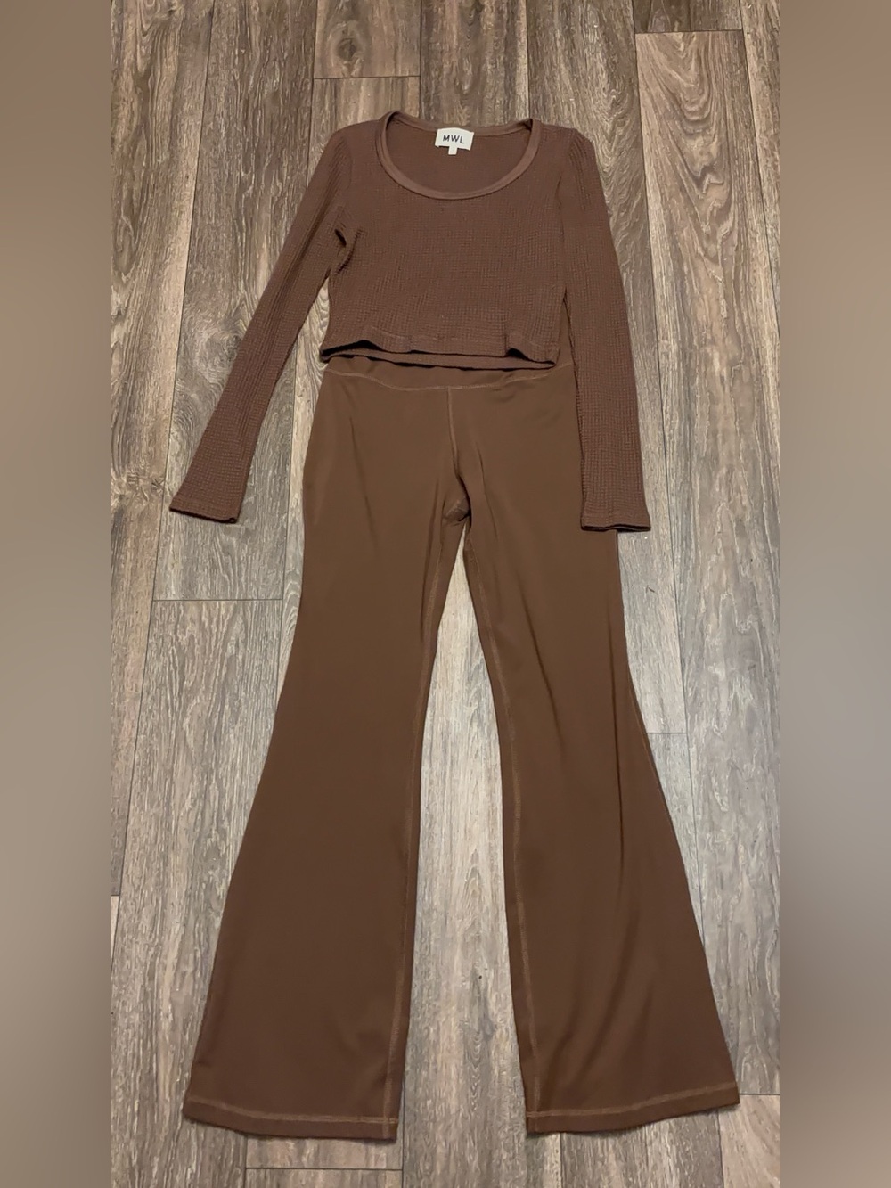 Madewell brown lounge set